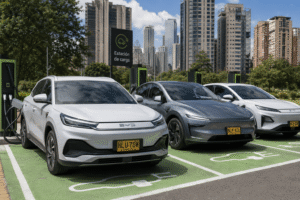 Eléctricos e híbridos Colombia: mercado gana fuerza